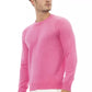 Alpha Studio Pink Wool Men Sweater