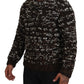 Dolce & Gabbana Elegant Bronze Knit Pullover Sweater