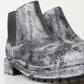 Dolce & Gabbana Elegant Black Faded Chelsea Ankle Boots