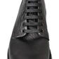 Dolce & Gabbana Equisite Black Lace-Up Leather Boots