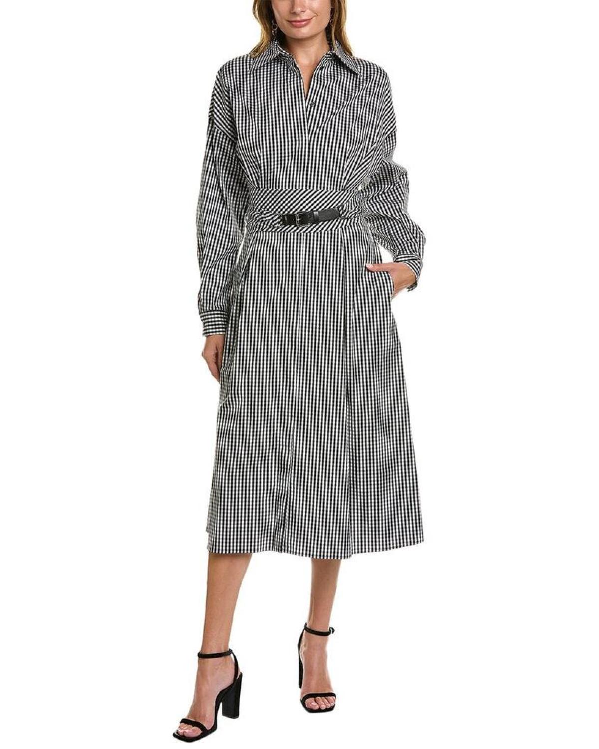 Michael Kors Gingham Shirtdress