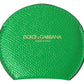 Dolce & Gabbana Elegant Calfskin Leather Mirror Holder