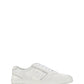 Fendi Elegant Low Top Calfskin Sneakers in White