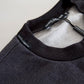 Dolce & Gabbana Elegant Dark Gray Crew Neck Sweater