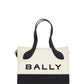 Bally Chic Contrast Mini Leather Handbag