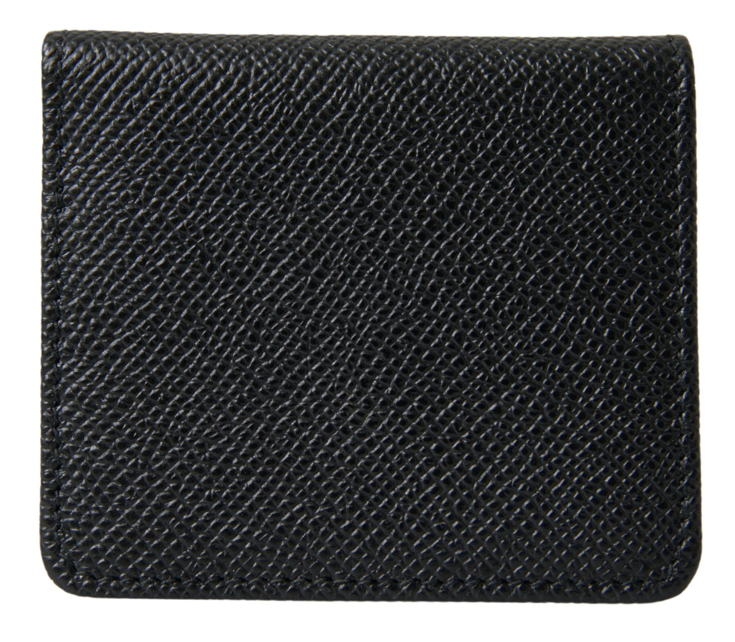 Dolce & Gabbana Elegant Leather Bifold Coin Purse Wallet