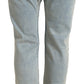 Dolce & Gabbana Chic Mid Waist Skinny Jeans in Blue