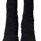 Dolce & Gabbana Elegant Virgin Wool Mid Calf Boots