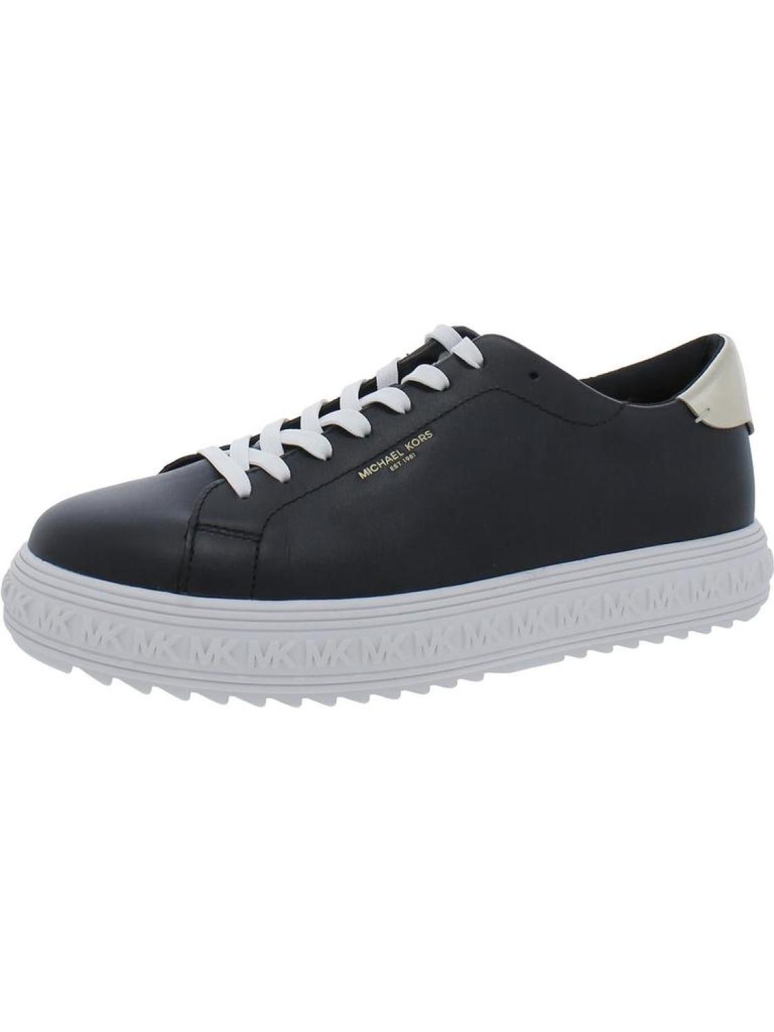 Womens Leather Flatform Casual And Fashion Sneakers