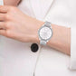 Women's Kitt Silver Stainless Steel Bracelet Watch