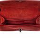 Chanel Red Quilted Suede Medium Boy Bag (Authentic Pre-Owned)