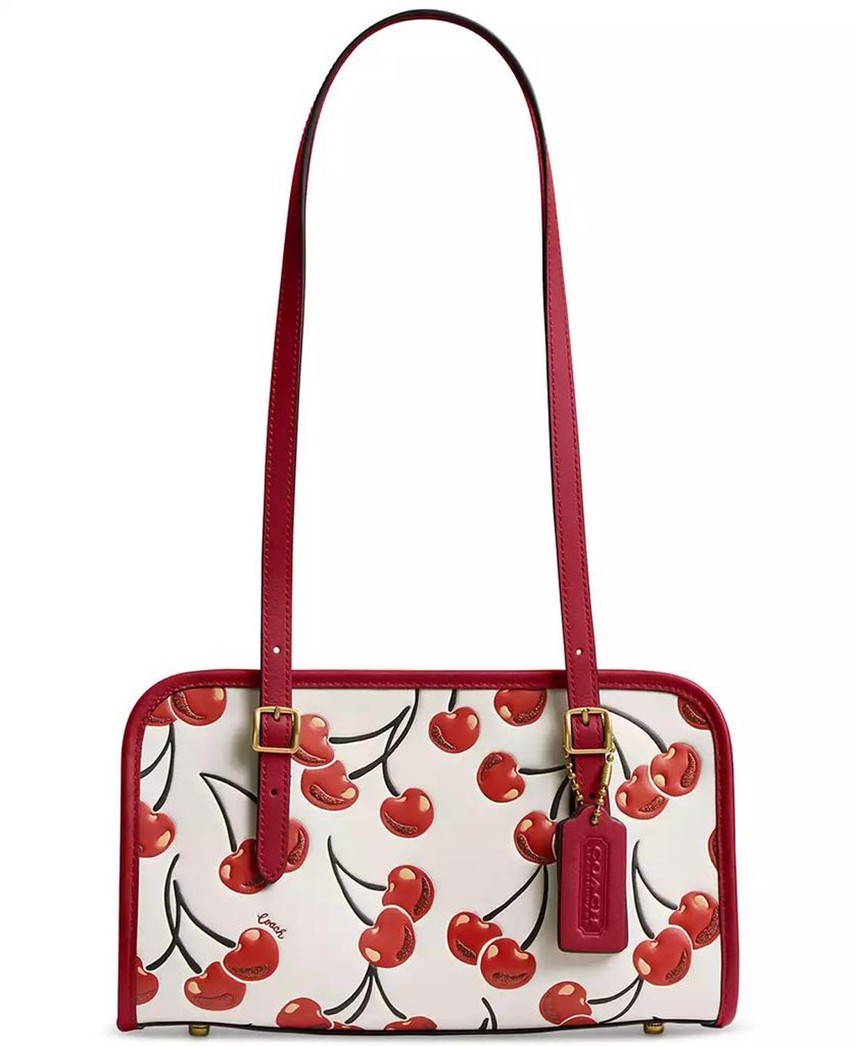 Originals Cherry Print Leather Swing Shoulder Bag