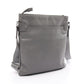 Louis Vuitton Sasha Taiga Shoulder Bag Leather Gray