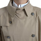 Dolce & Gabbana Elegant Double Breasted Trench Coat