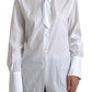 Dolce & Gabbana Elegant White Cotton Long Sleeve Shirt