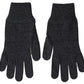 Dolce & Gabbana Elegant Virgin Wool Winter Gloves in Gray