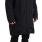 Dolce & Gabbana Elegant Black Hooded Trench Coat