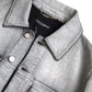 Dolce & Gabbana Elegant Gray Cotton Stretch Denim Jacket