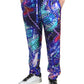 Dolce & Gabbana Multicolor Silk Jogger Pants