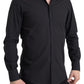 Dolce & Gabbana Elegant Slim Fit Black Cotton Dress Shirt