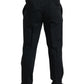 Dolce & Gabbana Elegant Black Slim Fit Two-Piece Suit