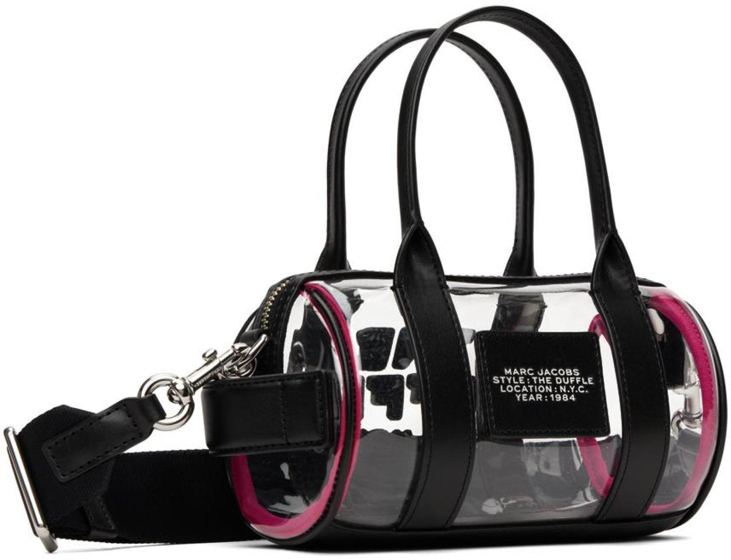 Black 'The Clear Mini' Duffle Bag