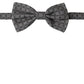 Dolce & Gabbana Elegant Black and White Silk Bow Tie