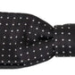 Dolce & Gabbana Elegant Silk Black Bow Tie