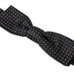 Dolce & Gabbana Elegant Silk Black Bow Tie