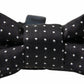 Dolce & Gabbana Elegant Silk Black Bow Tie