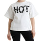 Dolce & Gabbana Embellished Crew Neck Fashion Tee