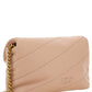 PINKO Chic Blush Quilted Crossbody Love Puff Bag