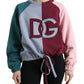 Dolce & Gabbana Elegant Multicolor Crew Neck Cotton Sweater