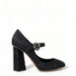 Dolce & Gabbana Chic Black Brocade Mary Janes Pumps