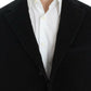 Dolce & Gabbana Elegant Black Martini Blazer Jacket