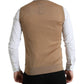 Dolce & Gabbana Elegant Sleeveless V-Neck Wool Sweater