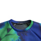 Dolce & Gabbana Multicolor Graphic Crew Neck Pullover Sweater