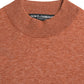 Dolce & Gabbana Silk-Cashmere Orange Crew Neck Sweater