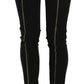 Dolce & Gabbana Chic Black Low Waist Slim Fit Skinny Jeans