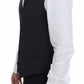 Dolce & Gabbana Elegant Gray Wool Stretch Dress Vest