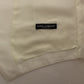 Dolce & Gabbana Elegant White Cotton Silk Dress Vest