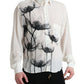 Dolce & Gabbana Elegant Floral Silk Dress Shirt