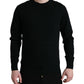 Dolce & Gabbana Stunning Black Wool Sweater