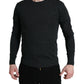 Dolce & Gabbana Elegant Gray Wool Pullover Sweater