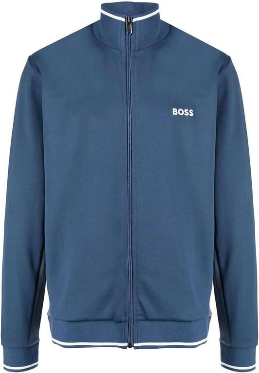 Men's Tracksuit Jacket In Blue