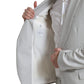 Dolce & Gabbana Elegant Silver Slim Fit Wool-Silk Suit