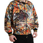 Dolce & Gabbana Colorful Abstract Bomber Jacket