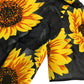 Dolce & Gabbana Summery Sunflower A-Line Midi Dress