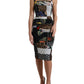 Dolce & Gabbana Elegant Patchwork Silk Midi Dress