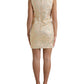 Dolce & Gabbana Elegant Mini Lurex Jacquard Dress